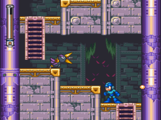 Mega Man 7 screenshot - Shade Man
